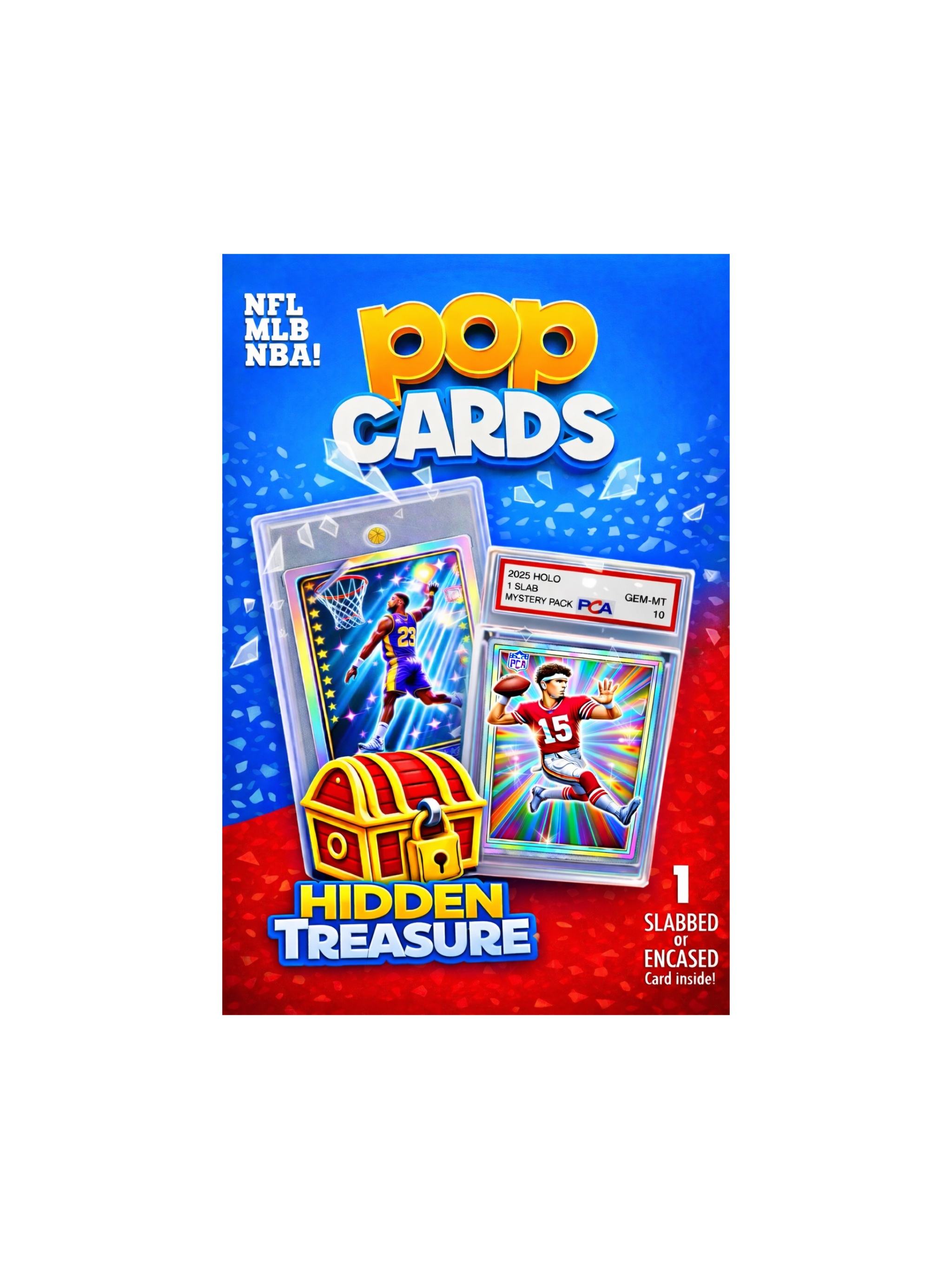 Pop Cards Hidden Treasure box